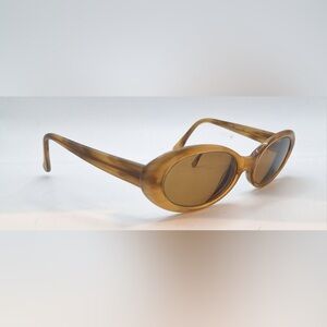 Lauren Hutton LS70 Brown Oval Sunglasses Frames Only